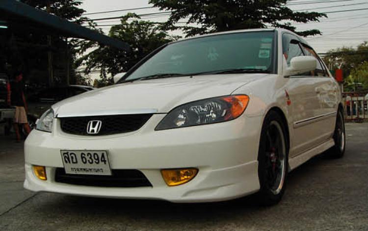 ชุดแต่งลิ้นหน้า-หลัง Civic2004 ทรงห้าง